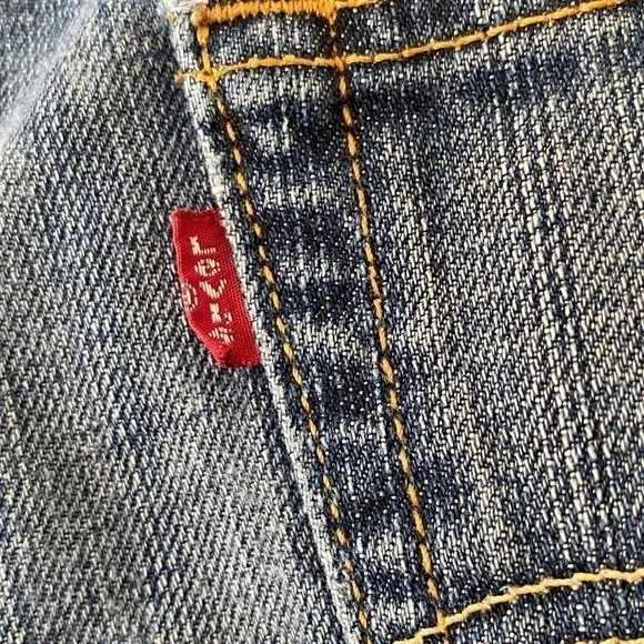 Men's Levi's Relaxed Straight May 2007 make in Mexico medium wash size 34/32 - Picture 4 of 12